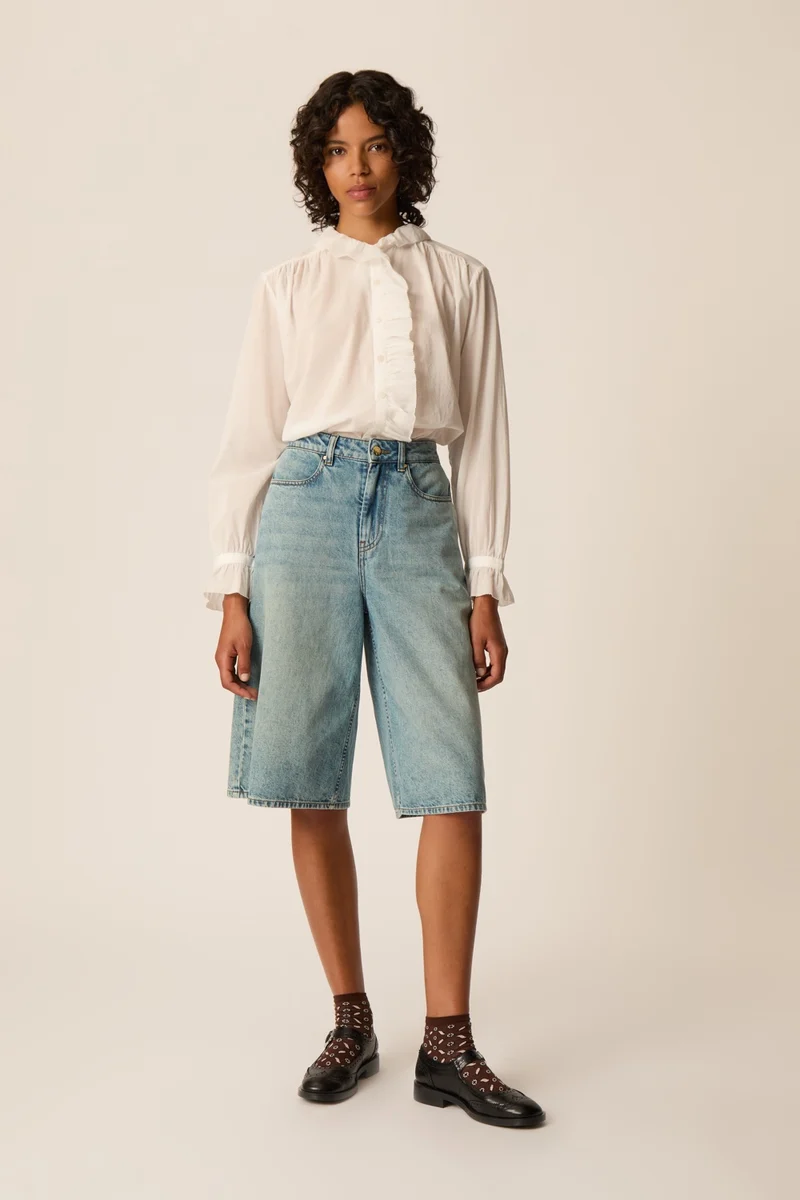 Blouse Tanou Ecru