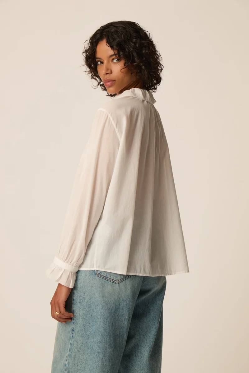 Blouse Tanou Ecru
