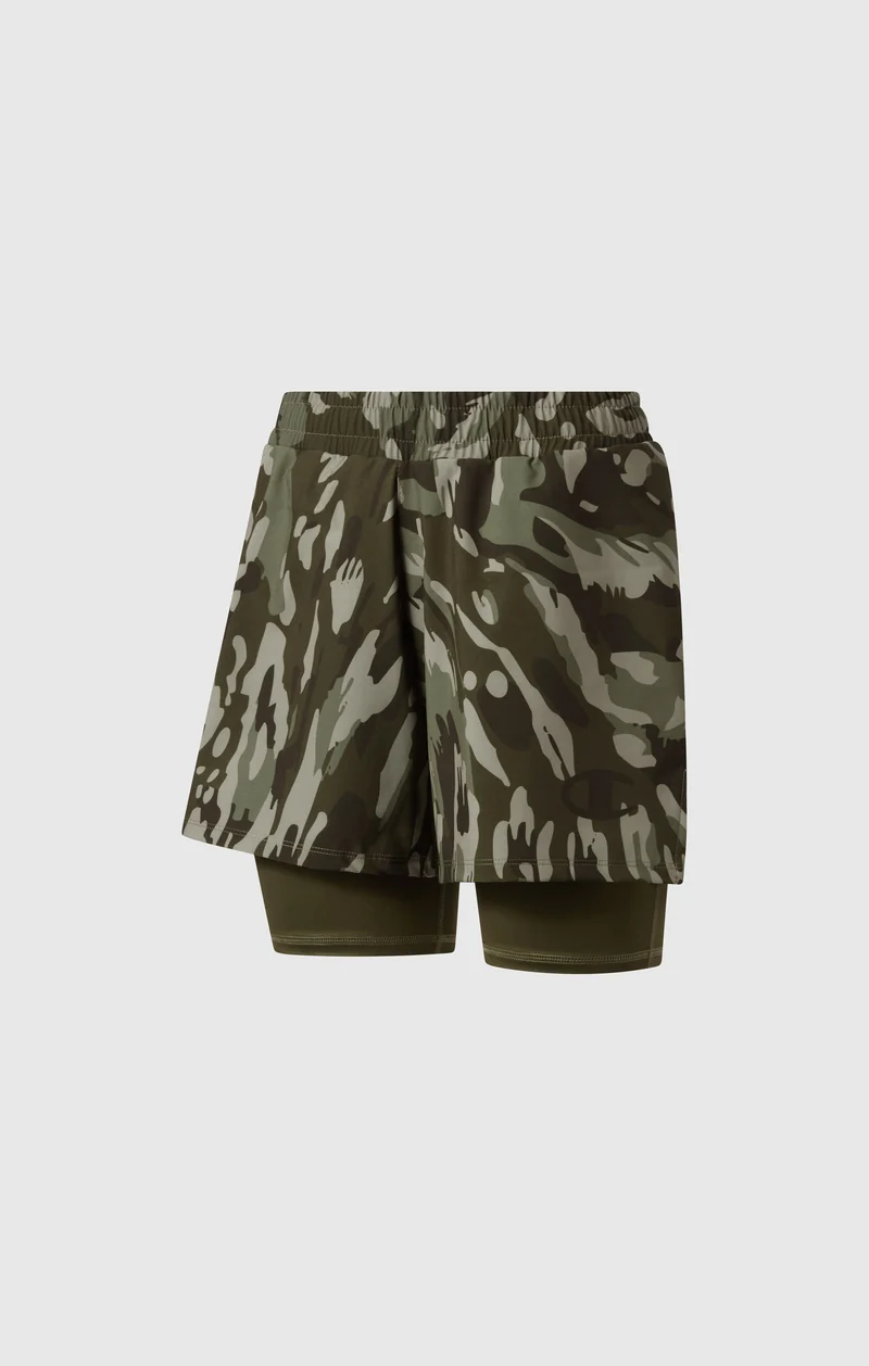 Women's 3" 2-in-1 Compression Shorts Combat