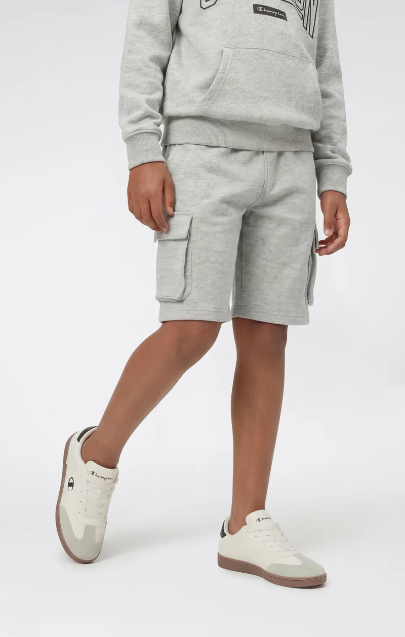 Boys’ Cargo Shorts with Puff Print
