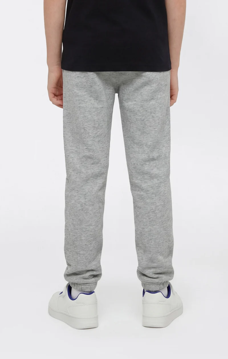 Boys’ Elastic Cuff Pants with Puff Print