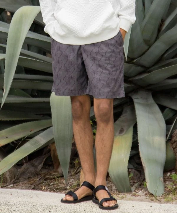 Short décontracté en velours côtelé patchwork SURF&Palms