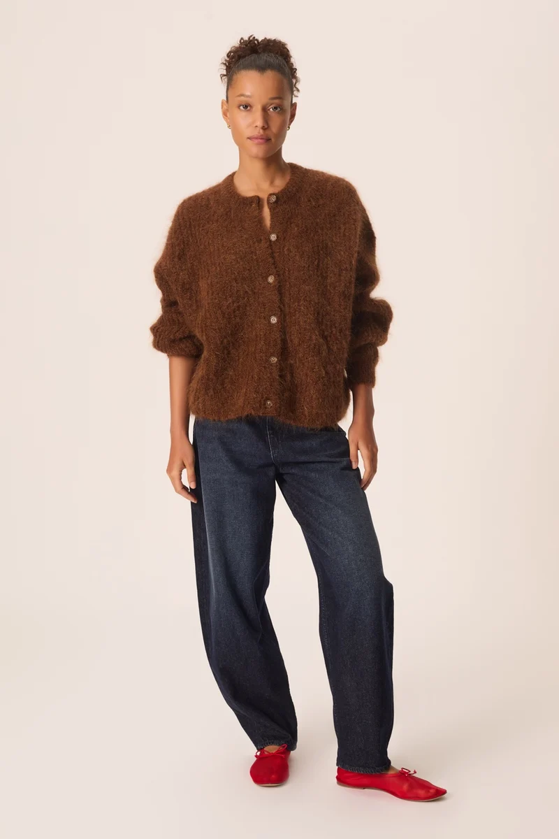 Gilet Alma Cognac Chiné