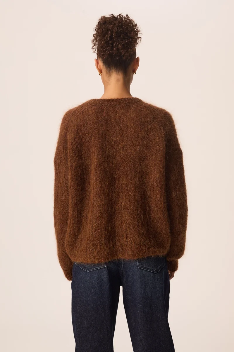 Gilet Alma Cognac Chiné