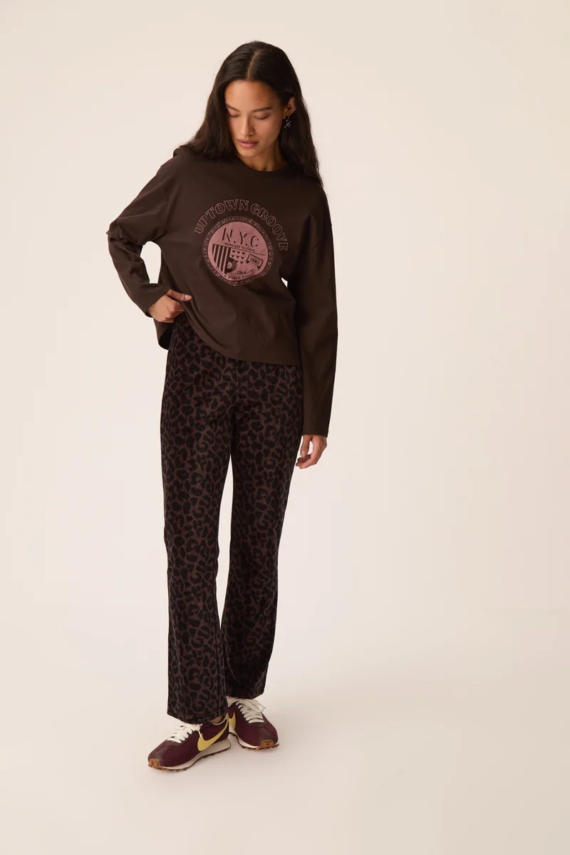 Pantalon Florian Leopard