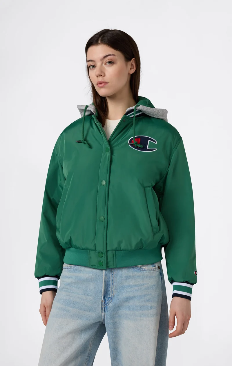 Women’s Hooded Bomber Jacket