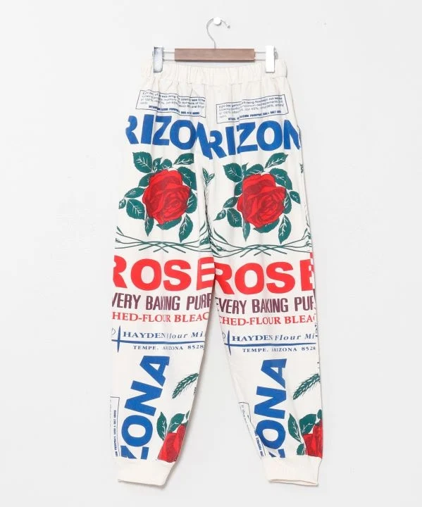 Pantalon de survêtement imprimé publicitaire
