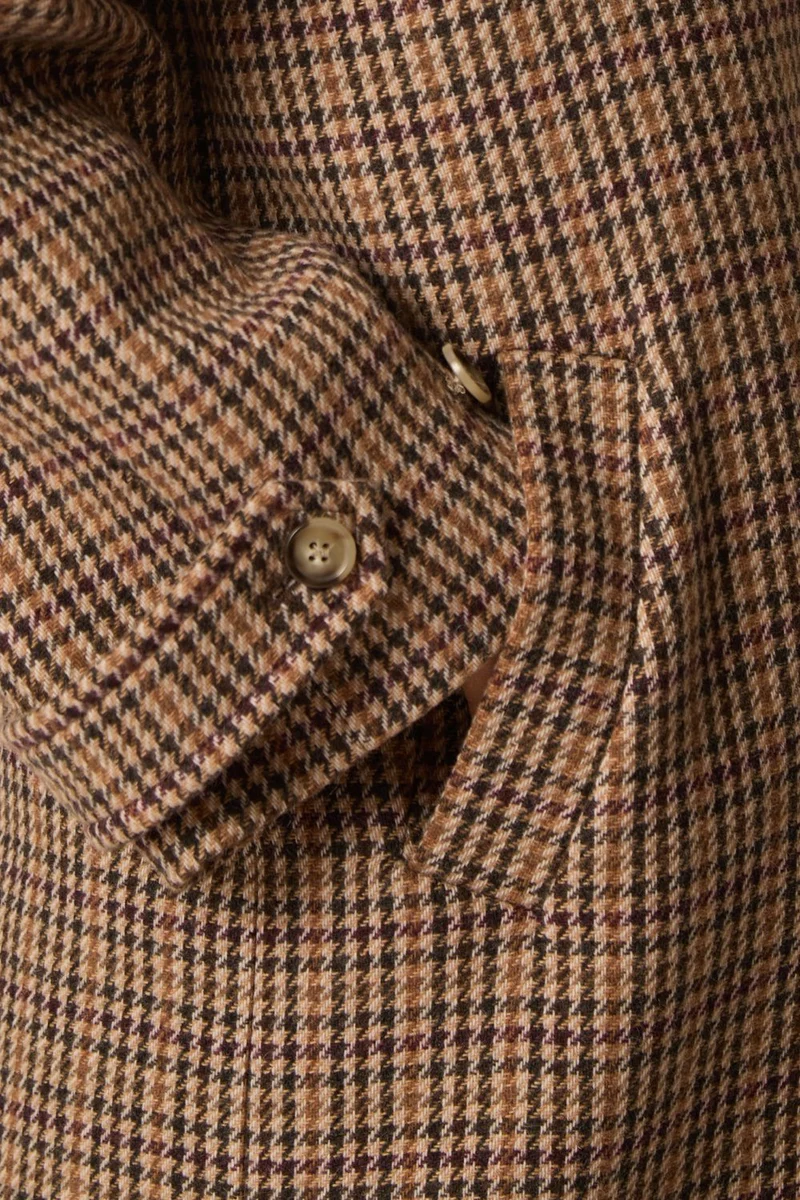 Manteau Yonique Carreau Grand Pa