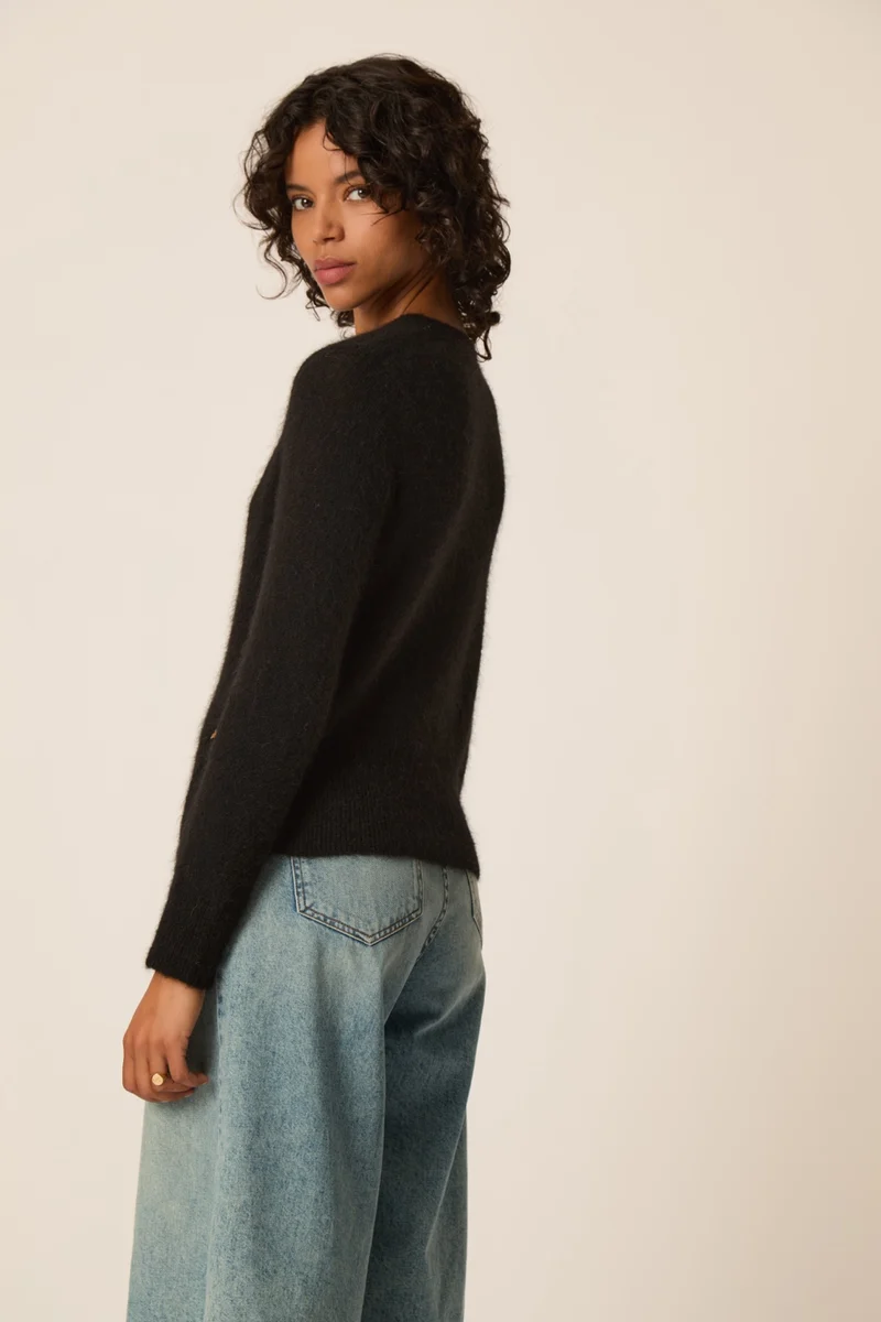 Gilet Betty Noir
