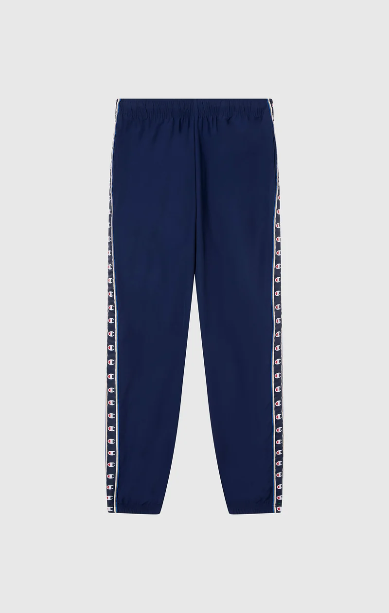 Men’s Track Pants with Elastic Cuffs and Tape Logo