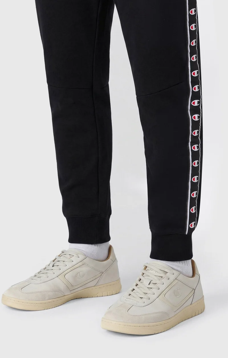 Men’s Interlock Tape Logo Rib Cuff Pants
