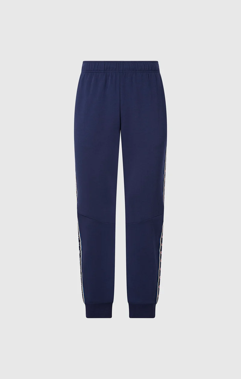 Men’s Interlock Tape Logo Rib Cuff Pants