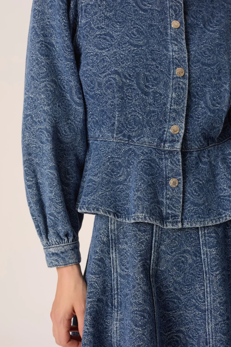 Blouse Lizia Middle Blue