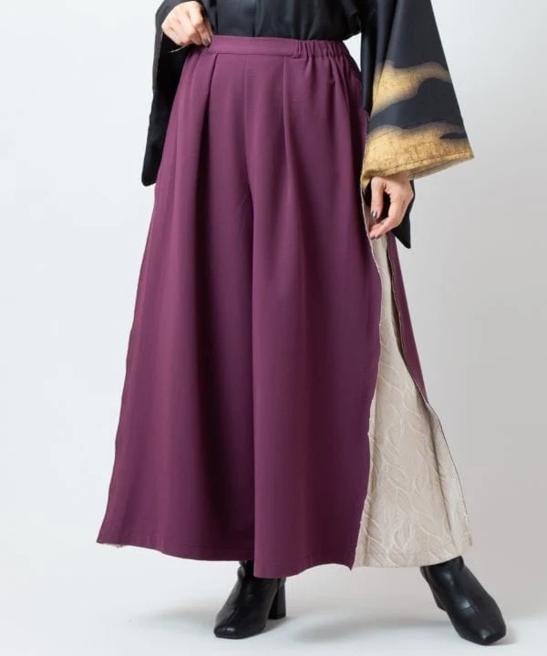 Pantalon large HARUKASUMI HAKKAKE