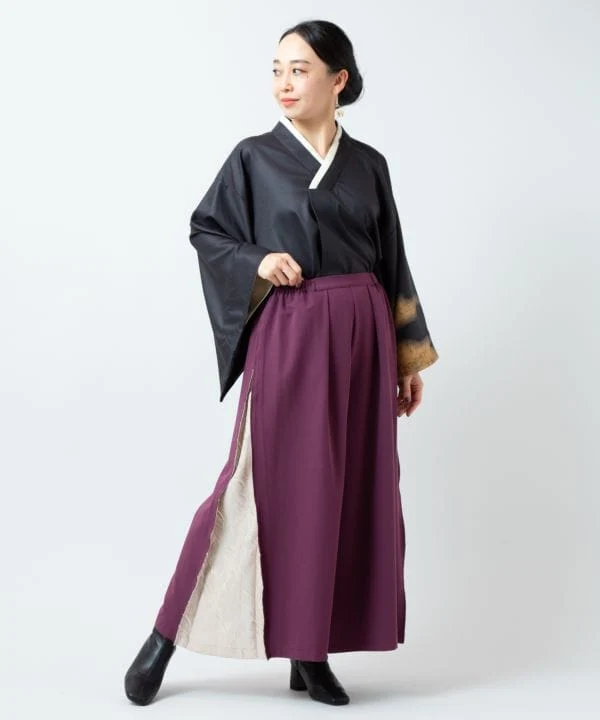 Pantalon large HARUKASUMI HAKKAKE