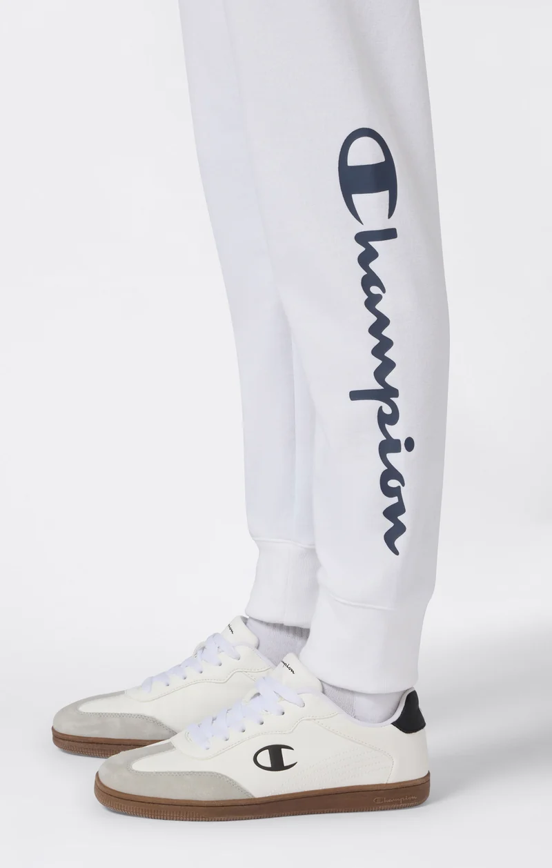 Women’s Lightweight Jogger Pants with Rib Cuffs and Maxi Printed Logo