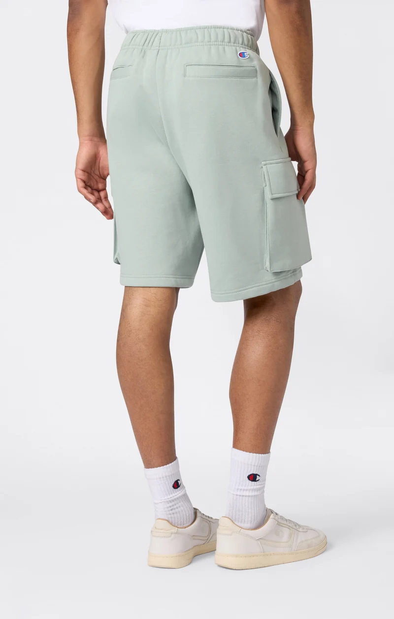 Men’s Cargo Shorts With Brushed Interior And Logo