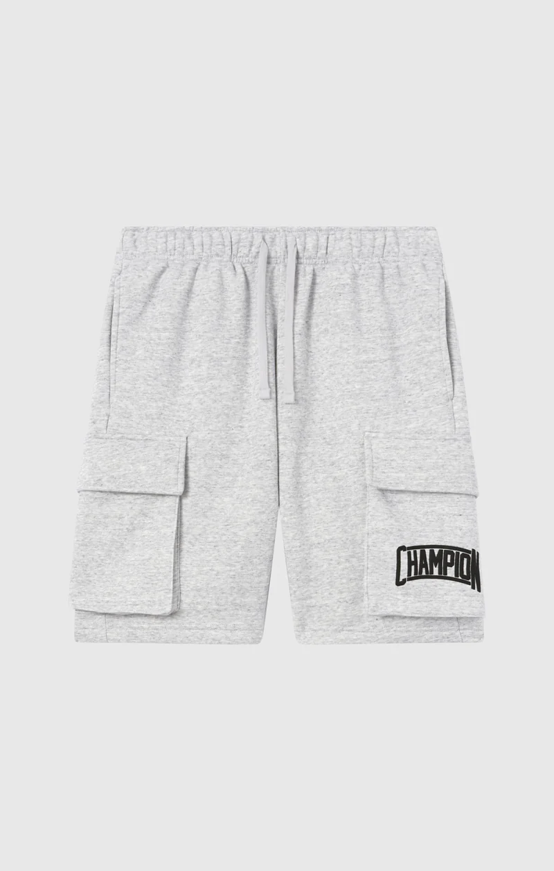 Men’s Cargo Shorts With Brushed Interior And Logo