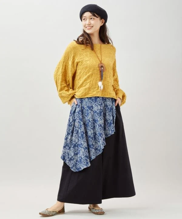Pantalon bohème asymétrique