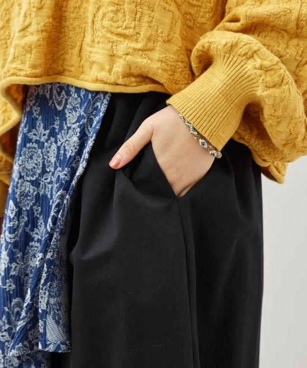 Pantalon bohème asymétrique