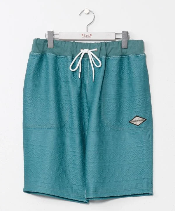 Shorts décontractés en jacquard texturé SURF&Palms pour hommes