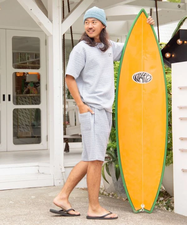 Shorts décontractés en jacquard texturé SURF&Palms pour hommes