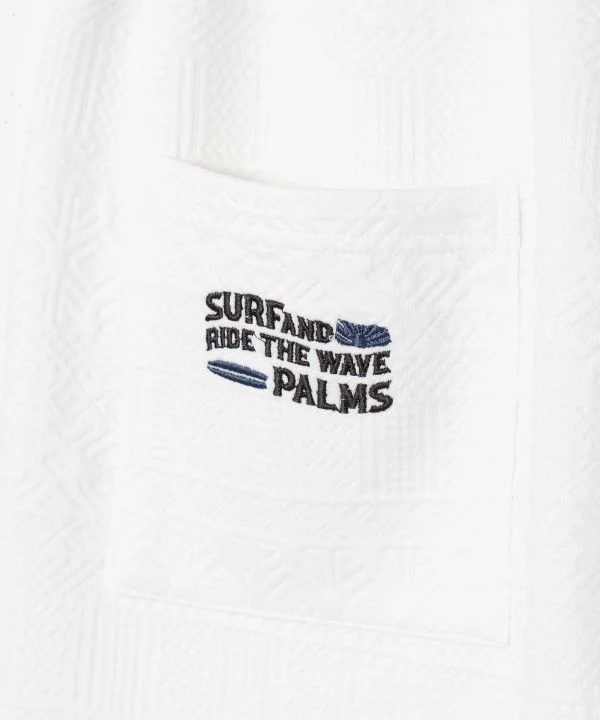 Shorts décontractés en jacquard texturé SURF&Palms pour hommes