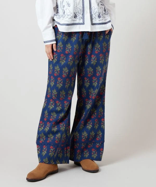 Pantalon élégant à pattes d'éléphant pour femme