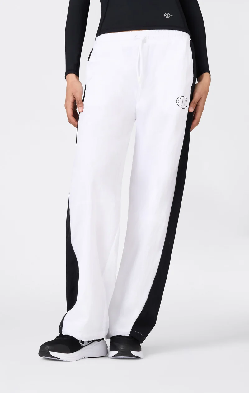 Women's Loose Fit Woven Nylon Pants