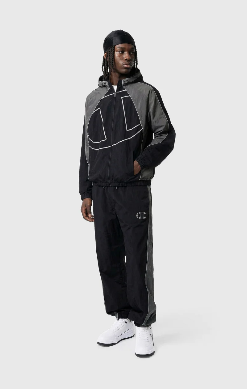 Men's Loose Fit Woven Nylon Pants