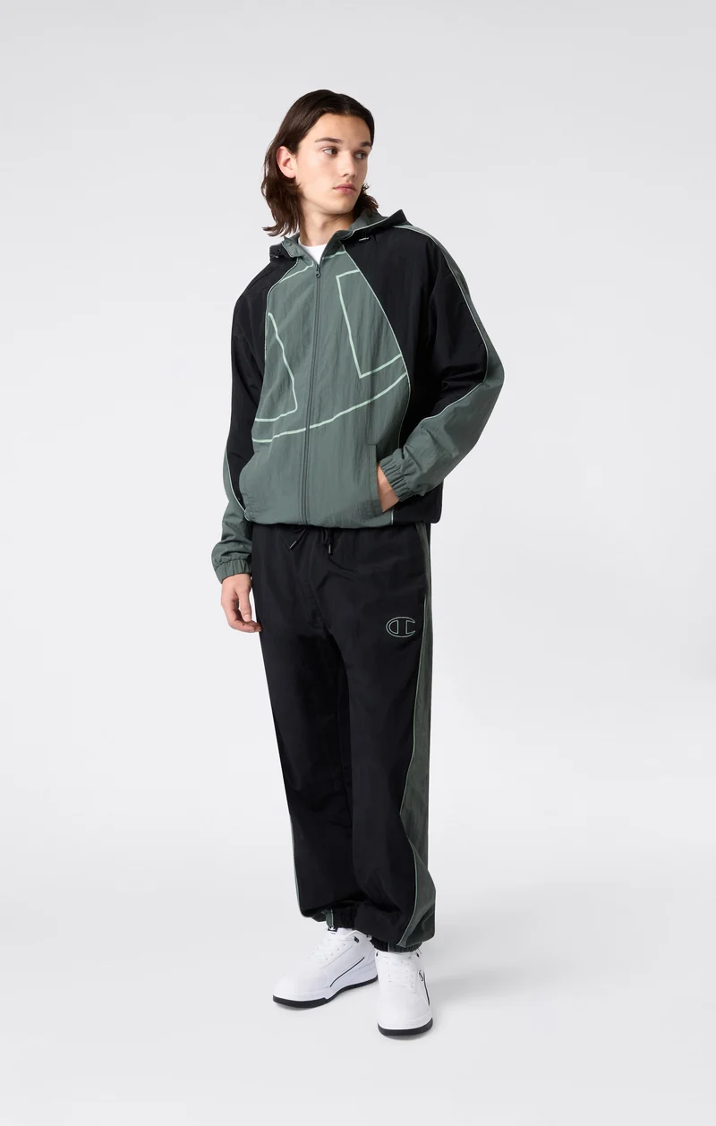 Men's Loose Fit Woven Nylon Pants