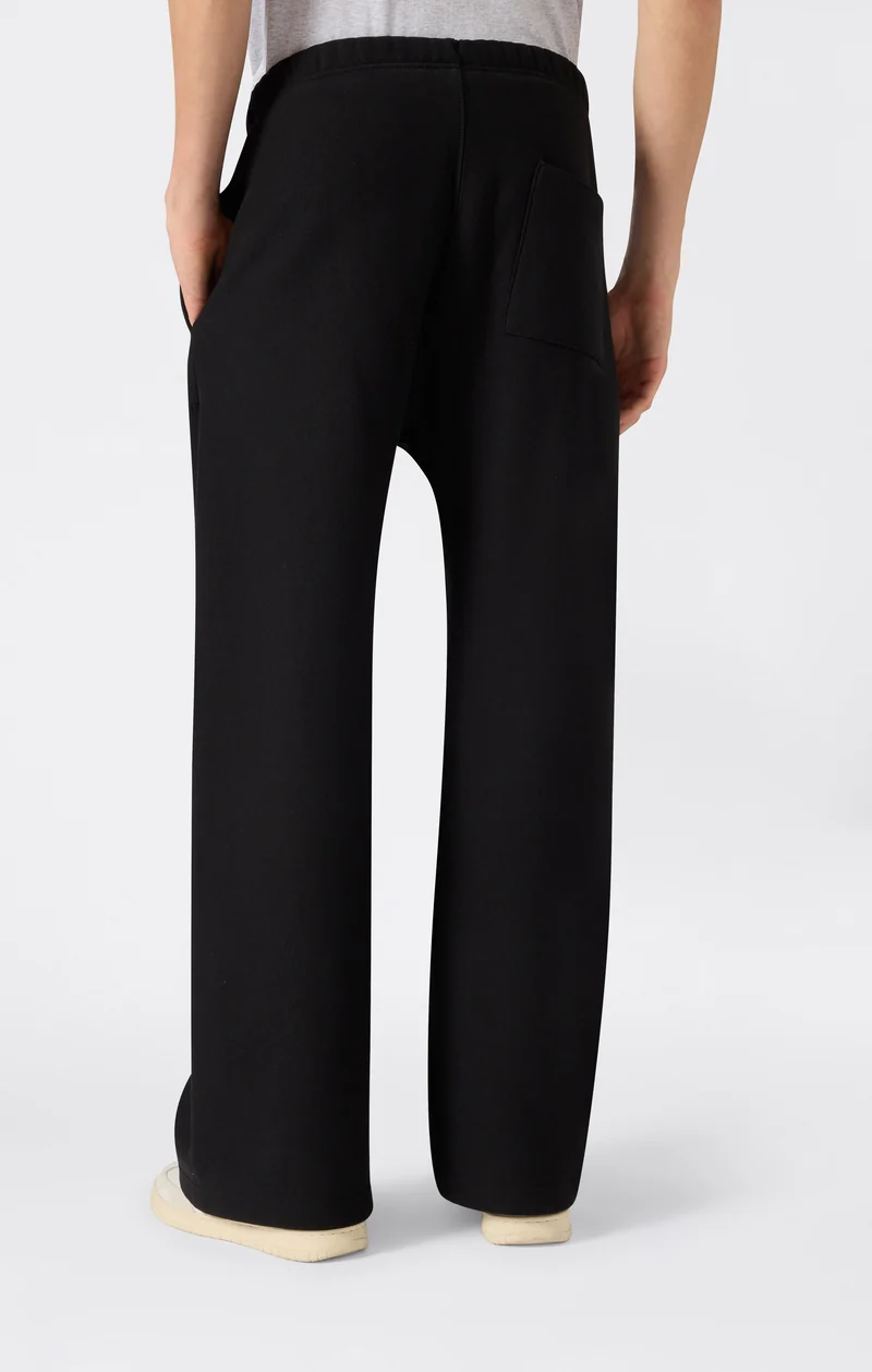 Men’s Heavyweight Wide-Leg Fleece Jogger Pants Reverse Weave