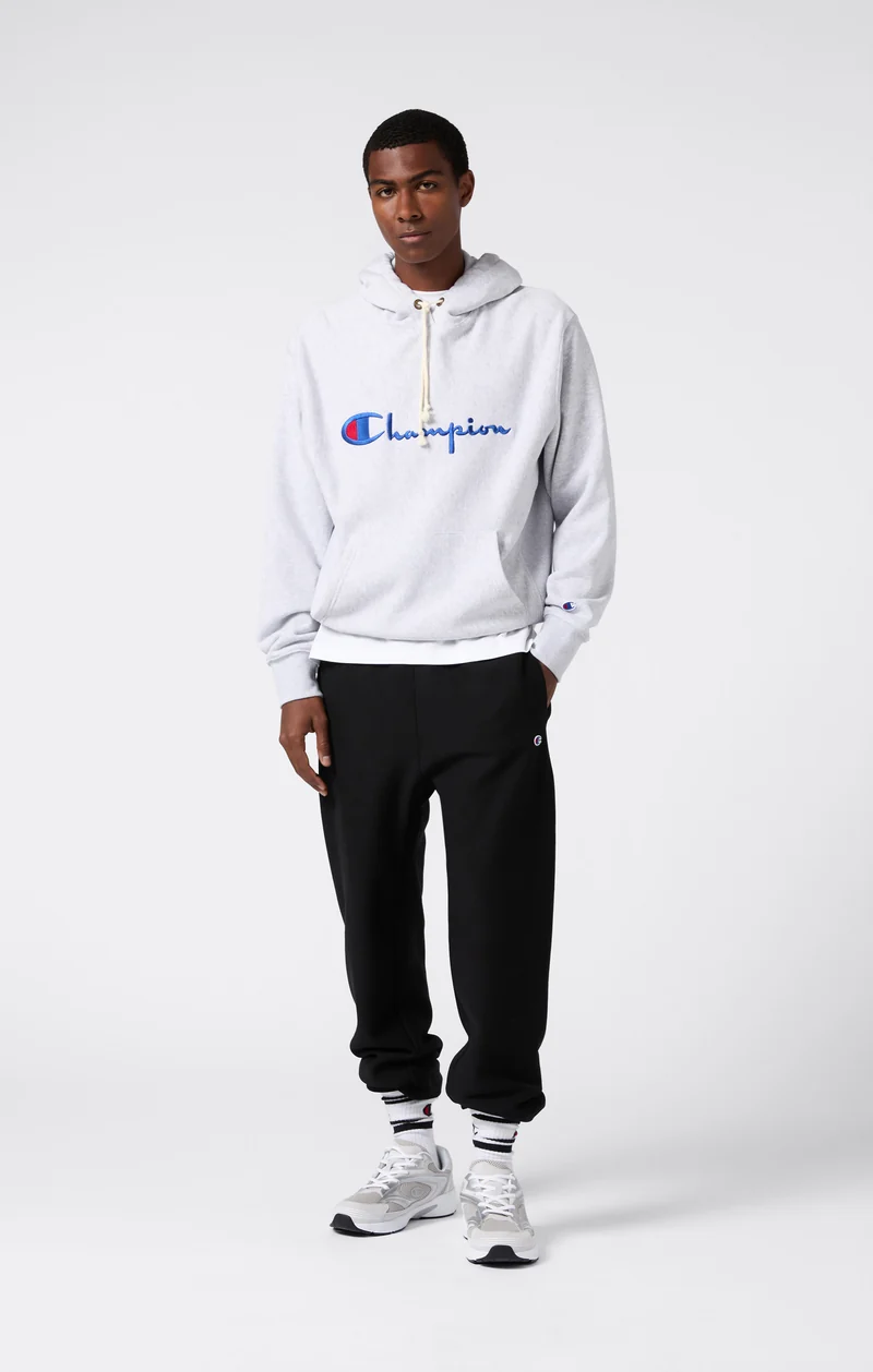 Men’s Heavyweight Fleece Jogger Pants Reverse Weave Loose Fit