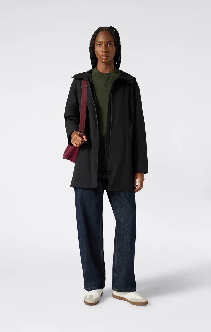 Women's Hooded Windbreaker Jacket