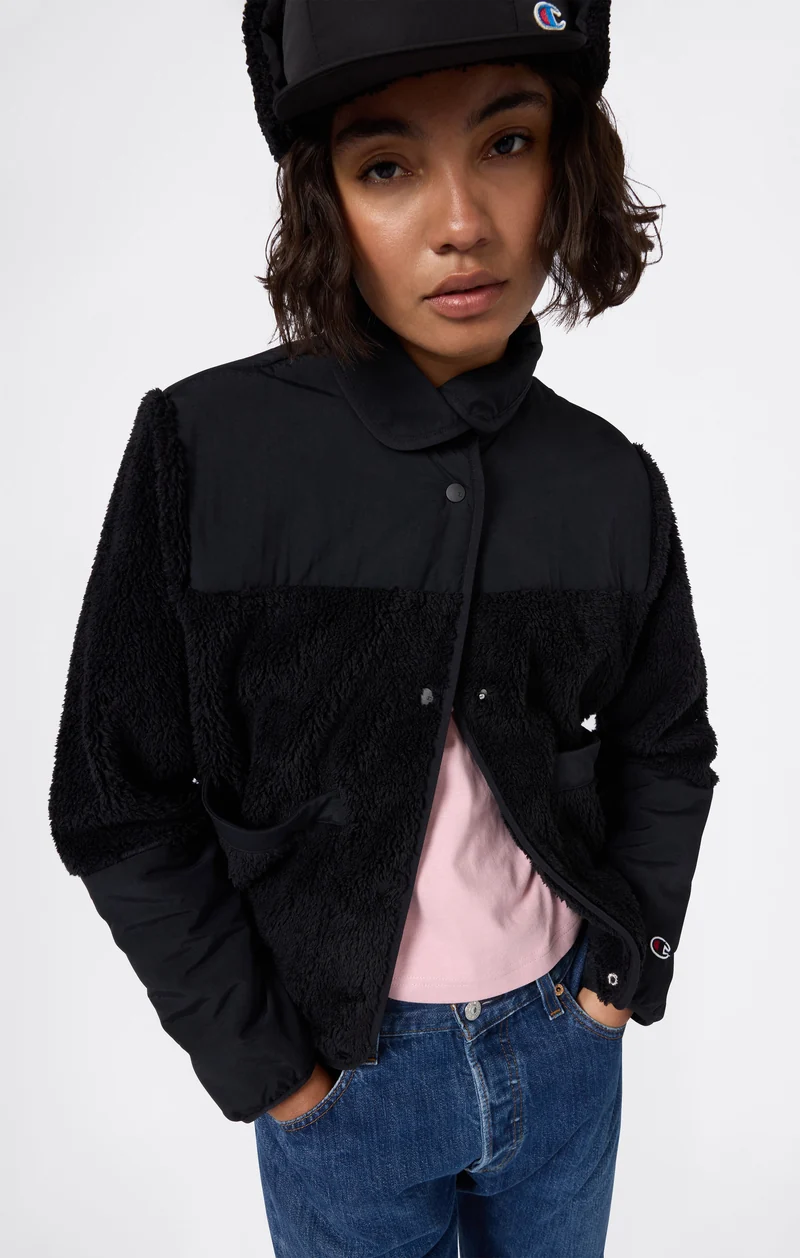 Women’s Polar Jacket with Button Closure