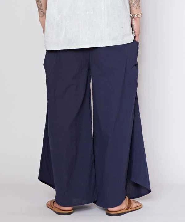 Pantalon à ourlet évasé Mandala