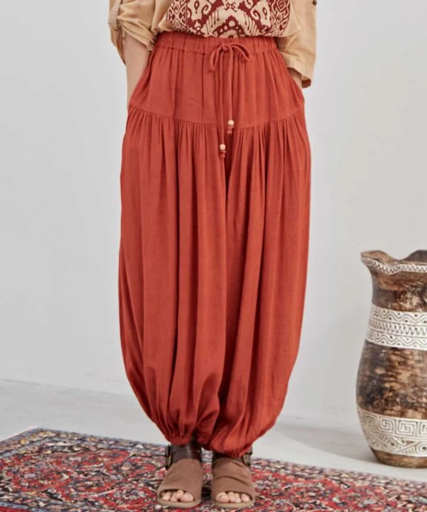 Pantalon sarouel bohème