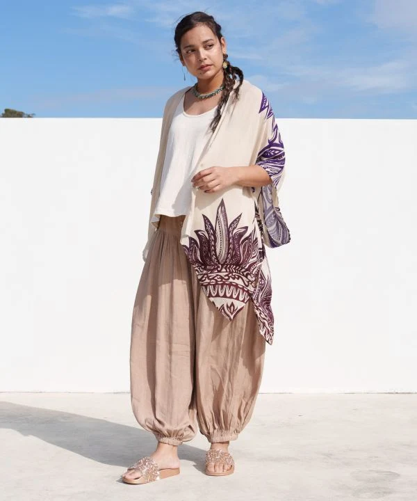 Pantalon sarouel bohème