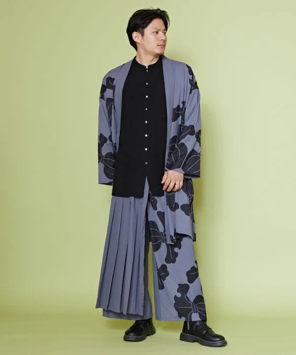 MONDORI - Pantalon type Hakama pour homme