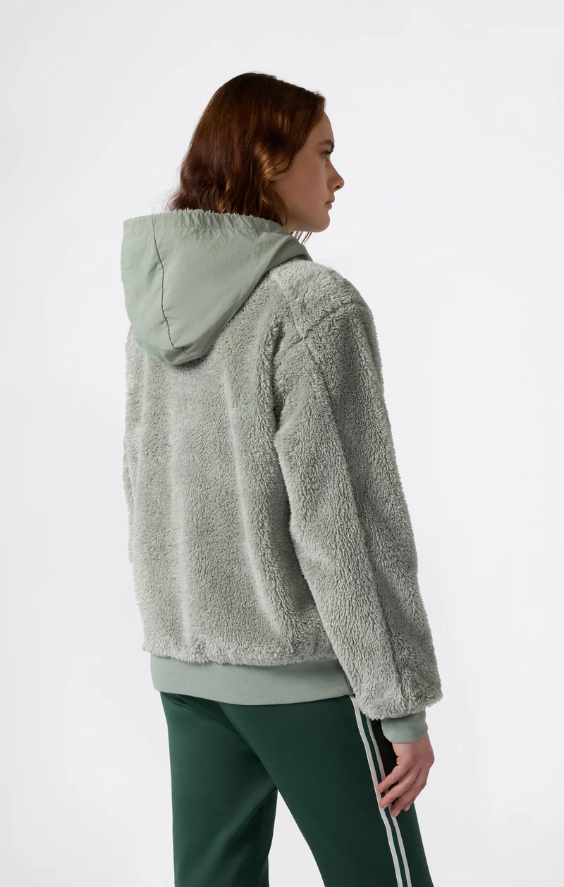 Women’s Polar Teddy Full-Zip Hoodie