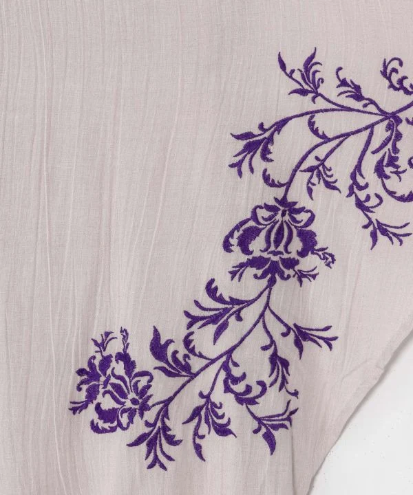 Pantalon bohème brodé
