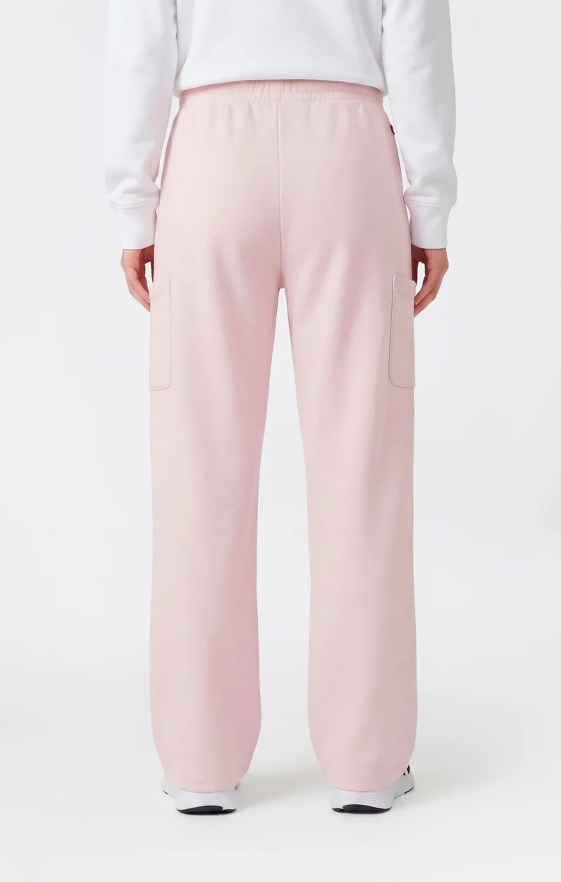 Women’s Lightweight Wide Leg Fleece Jogger Pants Icons