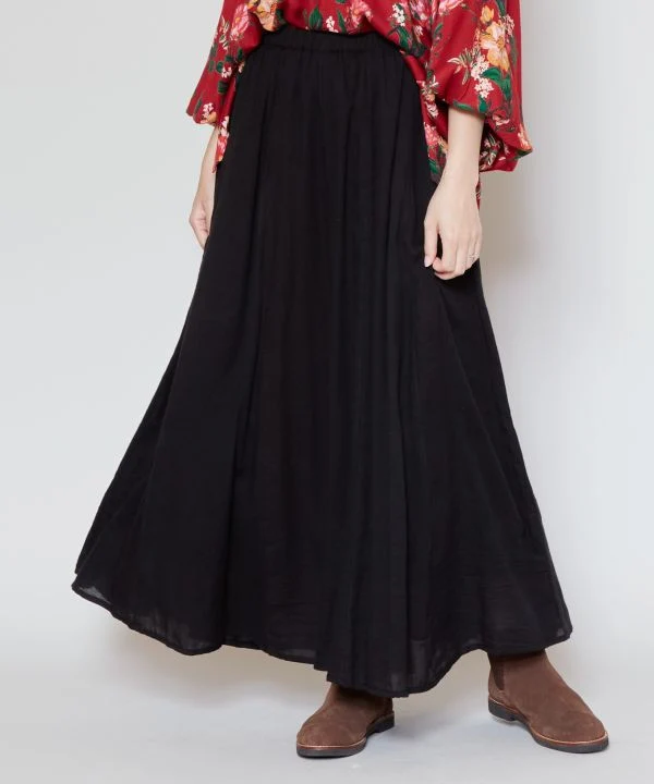 Pantalon large à jambes larges style bohémien