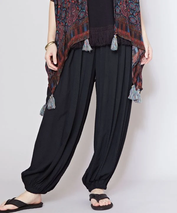 Pantalon drapé facile