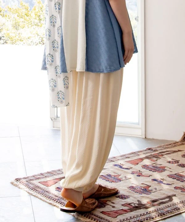 Pantalon drapé facile