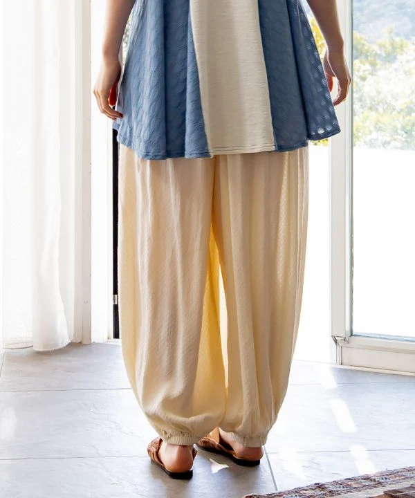 Pantalon drapé facile