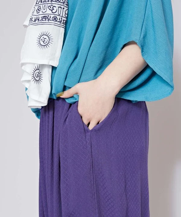 Pantalon drapé facile