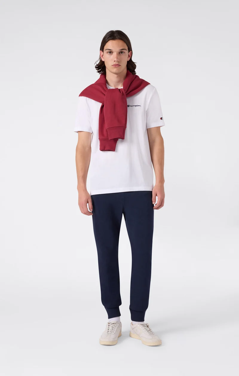 Men's Joggers with Front Zip Pockets and Ribbed Cuffs Icons