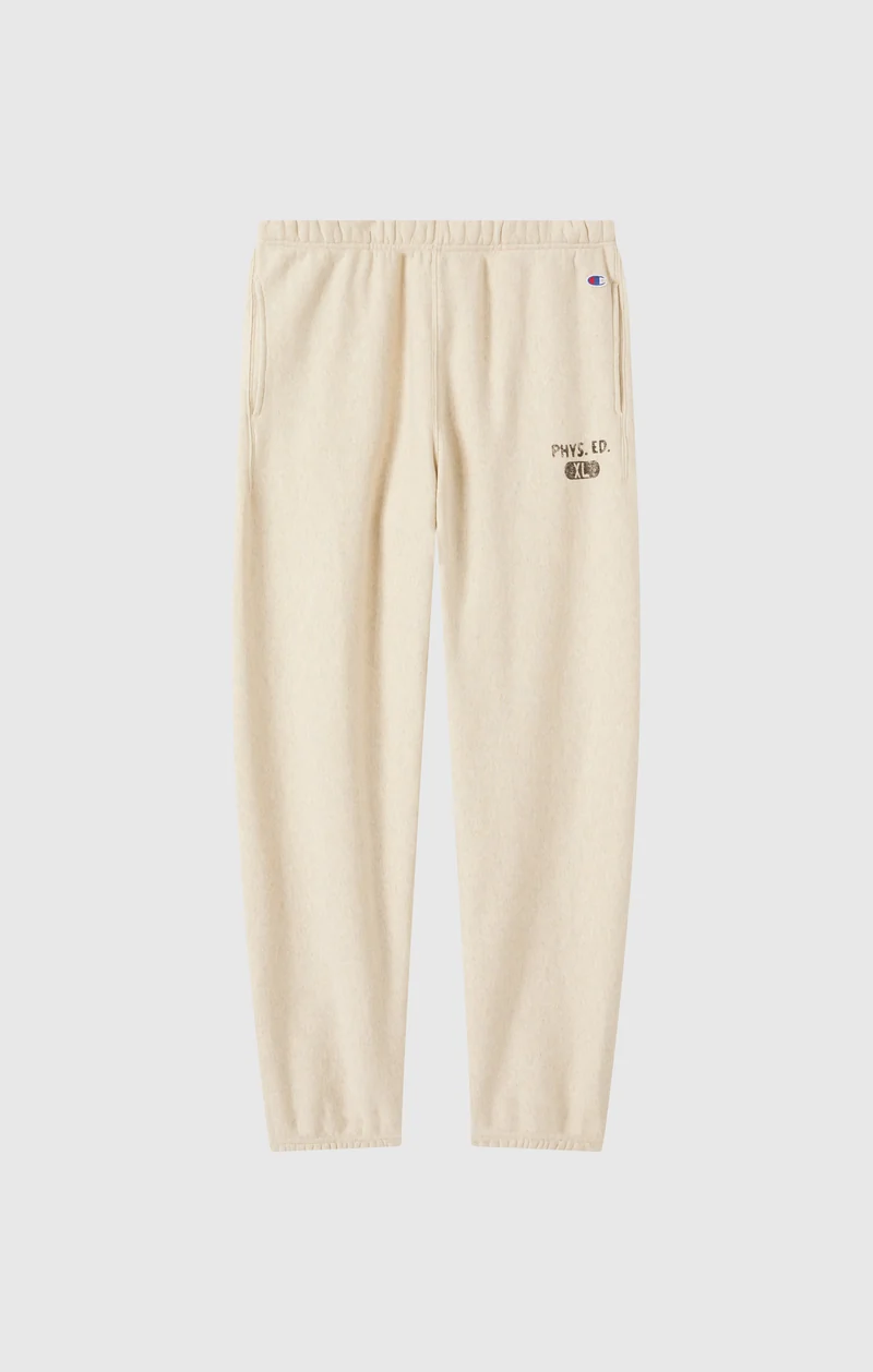 Men’s Fleece Jogger Pants with Elastic Cuffs and Brushed Interior Reverse Weave