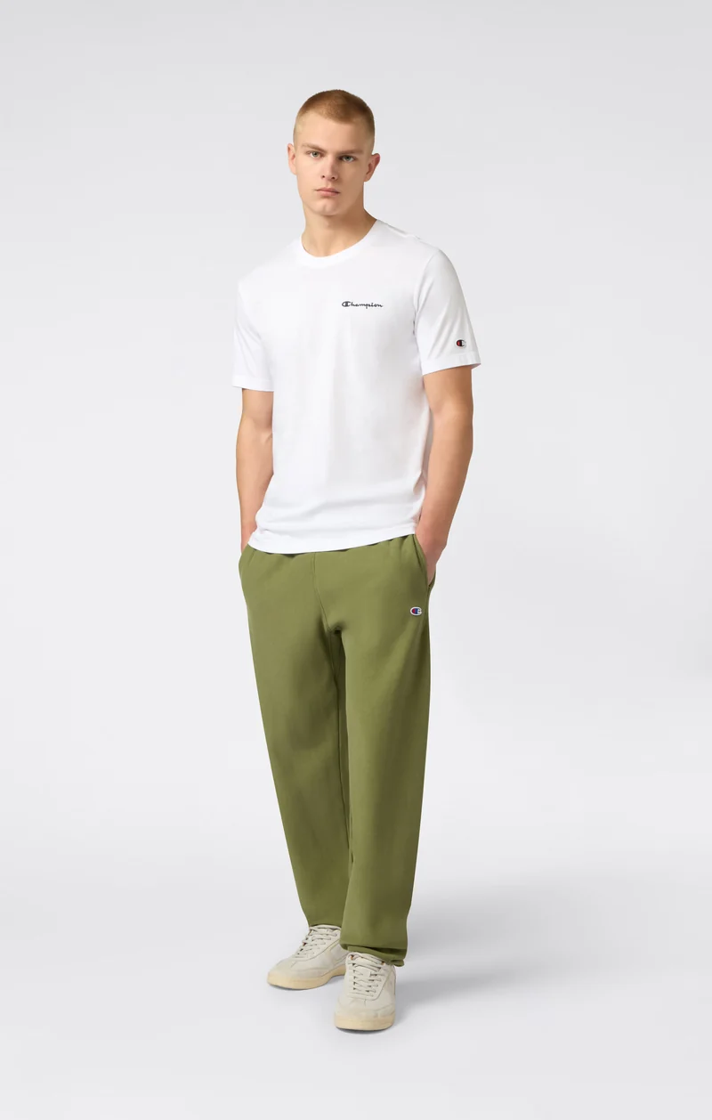 Men’s Lightweight Jogger Pants with Elastic Cuff Reverse Weave